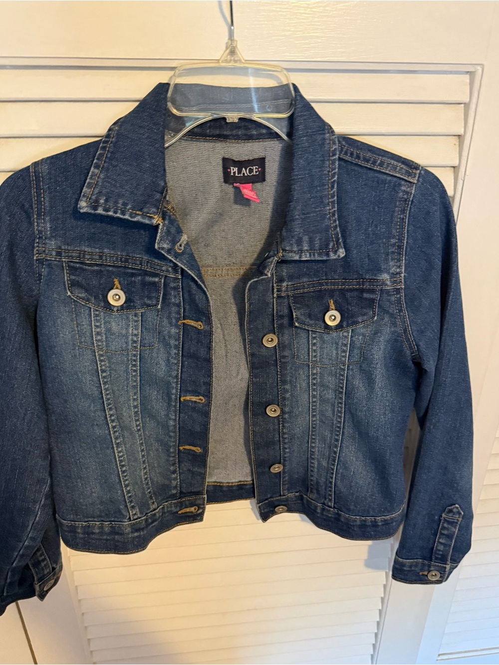 The Children's Place Dark Blue Denim Jacket